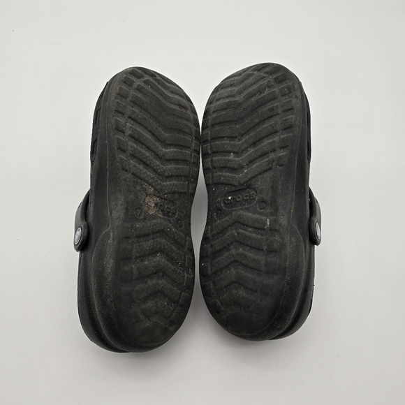 Crocs Sandals Womens 8 Black Bistro Clog Non Slip No Holes Bistro Chef - Picture 6 of 7